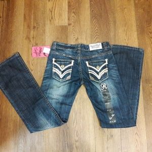 Rock & Roll Cowgirl Low Rise Jean